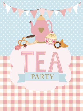 çay partisi davetiye