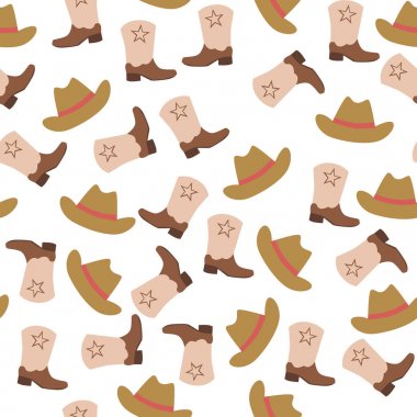 Vahşi Batı seamless modeli