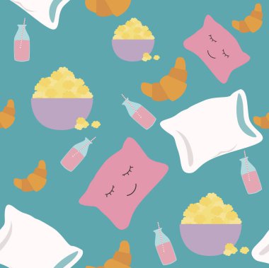 Pijama partisi için seamless modeli