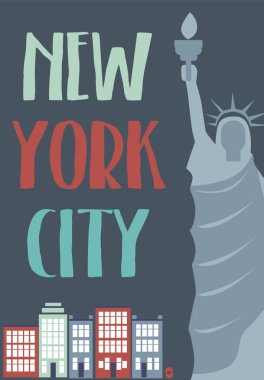 New York city poster yerler ile