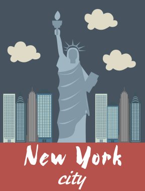 New York city poster yerler ile