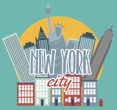 New York city poster yerler ile