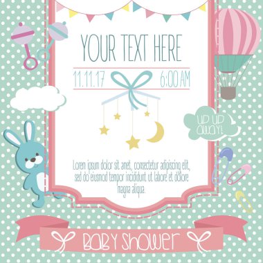 Bebek duş kartı ile 