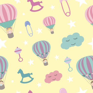 Bebek duş Seamless Modeli 