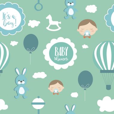 Bebek duş Seamless Modeli 