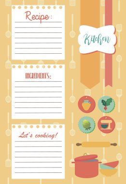 Tarifi kart. Mutfak duş kart