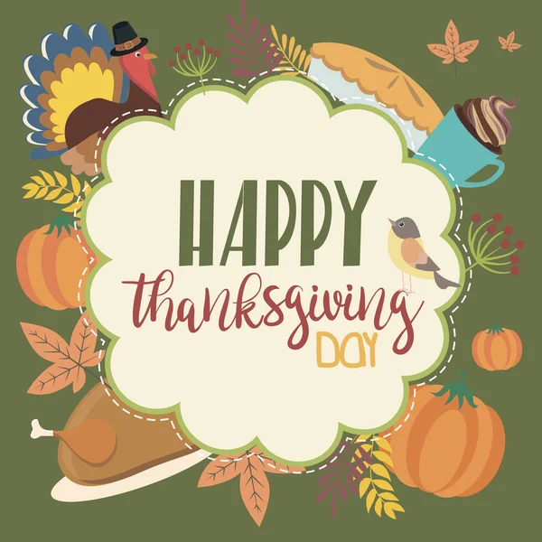 Mutlu Şükran Günü kartları.