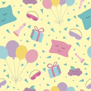 Pijama partisi için seamless modeli