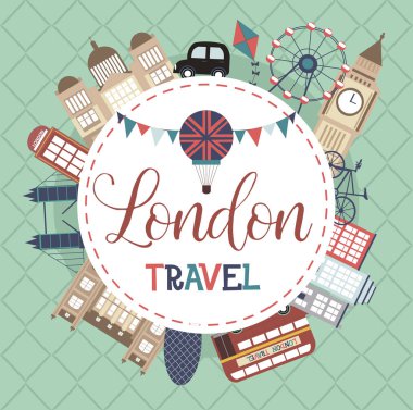 Londra şehir kümesi öğeleri ve yerler