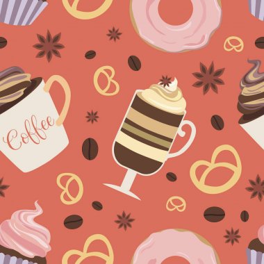 kahve ile Seamless Modeli