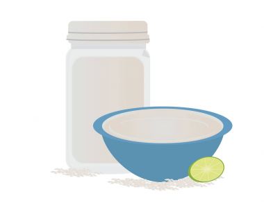 Susam tohumu vegan Tahin limon ile yayıldı.