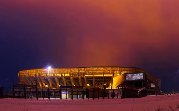 Voetbalstadion "arena Lviv" in Lviv, Oekraïne — Stockfoto