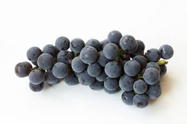 Beyaz arka planda Isabella üzümü