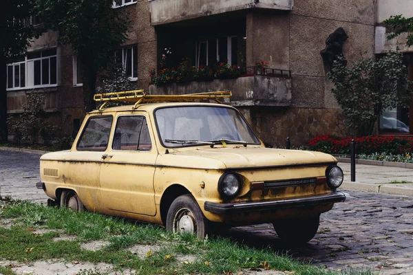 Old Zaporozhets Car — Stock Photo, Image