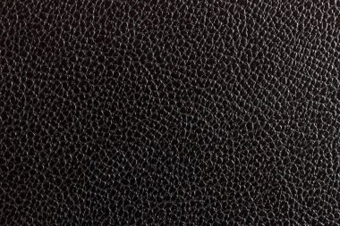 Siyah sahte deri kaplama.