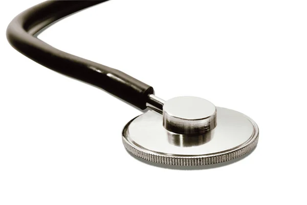 Stethoscope isolated on white background with clipping path. Stock Photo