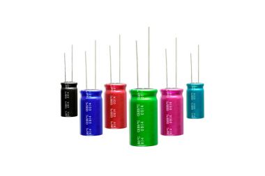 Elektrolitik kapasitörler grup izole.
