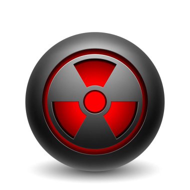 radyoaktif uyarı simgesi