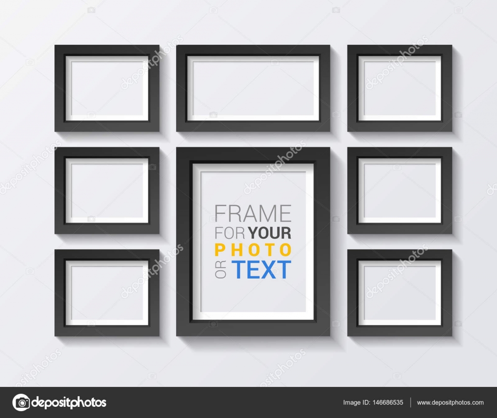 Download Set Of 3d Frames Design Stock Vector Royalty Free Vector Image By C Hierarch 146686535