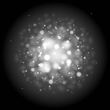 bokeh ışıkları parlayan ile desen