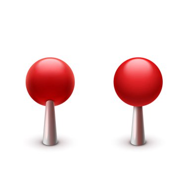 sopa üzerinde iki kırmızı top