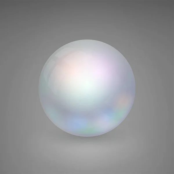 Light round bubble — Stock Vector