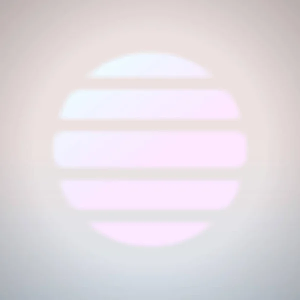 Lichte ronde zeepbel — Stockvector