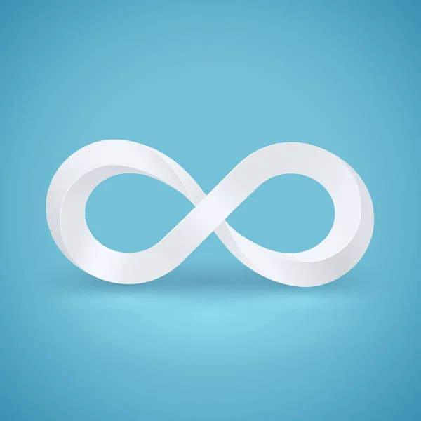 Infinity symbol icon — Stock Vector