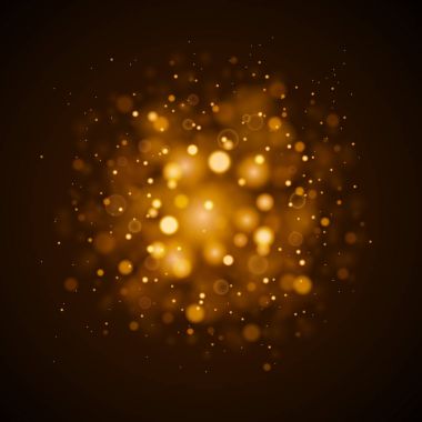 bokeh ışıkları parlayan ile desen