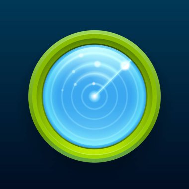 Radar monitör simgesini