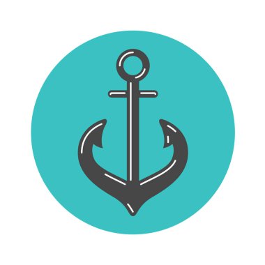 denizsel çapa simgesi