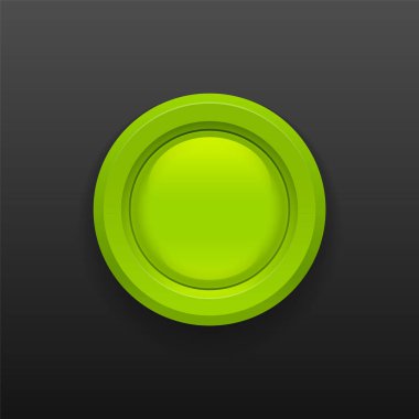 Yeşil düğme simgesi