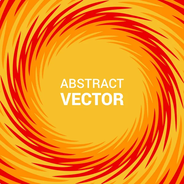 Modèle avec tourbillon tornade — Image vectorielle