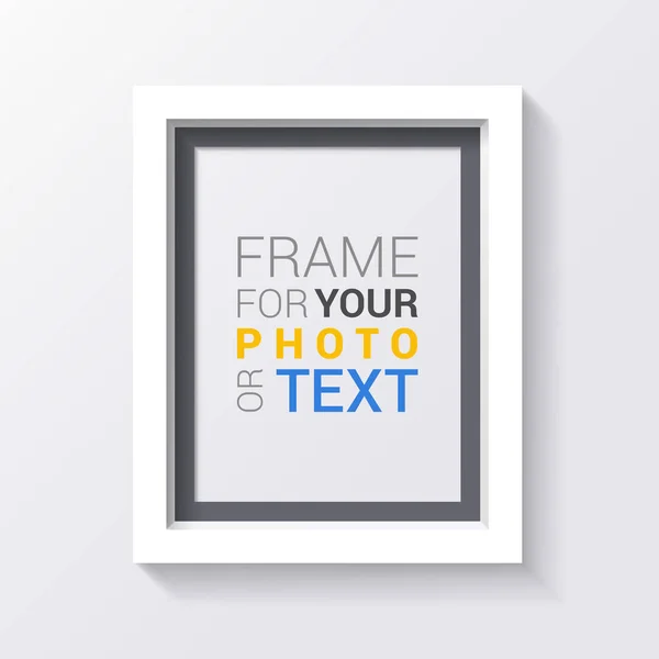 3D ontwerp van het frame — Stockvector