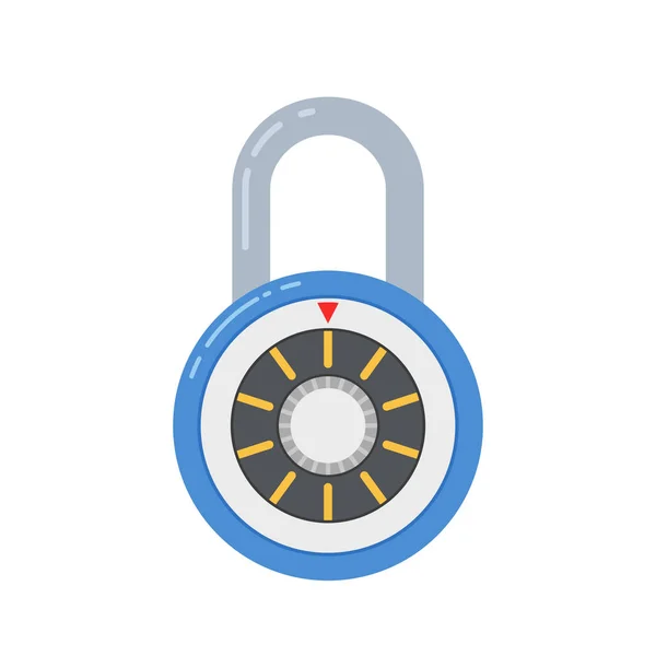 Combination lock icon. — Stock Vector