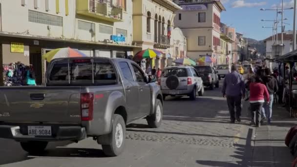 Parc San Blas Cuenca, Ecuador — Vídeos de Stock