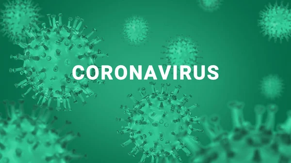 Virus Koronavirus Pernapasan Patogen 2019 Ncov Menyebabkan Infeksi Pada Organisme — Stok Foto