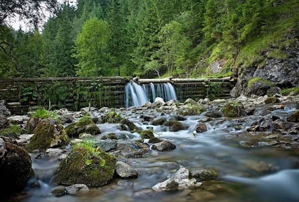 Vallei van de Kvacianska: Mlyny-Oblazy — Stockfoto