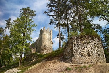 Great Fatra, Gader valley: Catle Blatnica. clipart