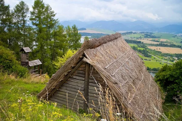 Archeologické Muzeum Havranok Bývalá Keltská Osada Liptovské Mary — Stock fotografie