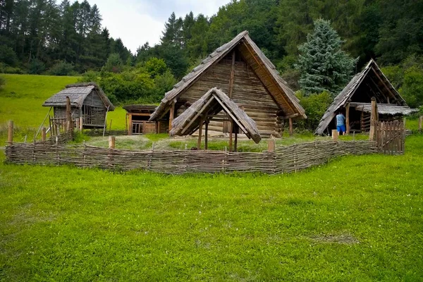 Archeological Museum Havranok Former Celtic Settlement Liptovska Mara — Stock Photo, Image
