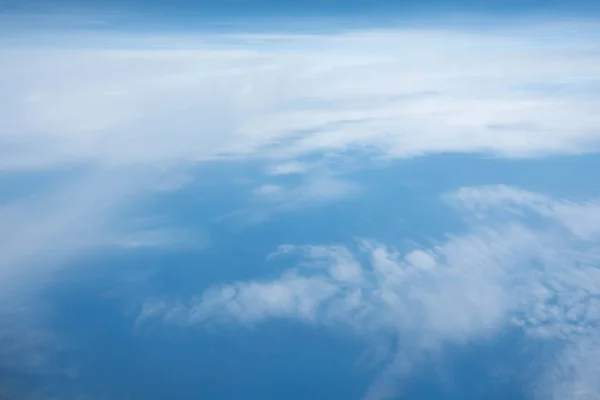 Cloud Blue Sky Airplane Window — Stock Photo, Image