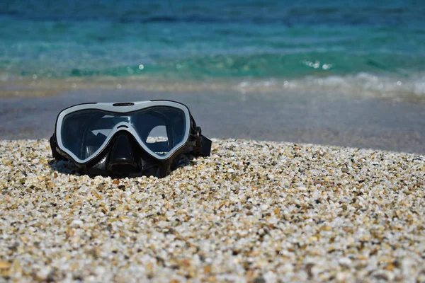 Maske zum Tauchen — Stockfoto