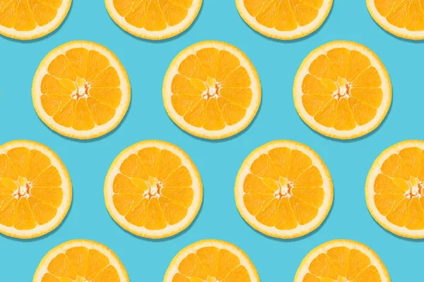 Креативная планировка из апельсинов. Плоский лежал. Веганская концепция . — стоковое фото