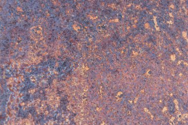 Eski metal demir paslı arka plan ve doku