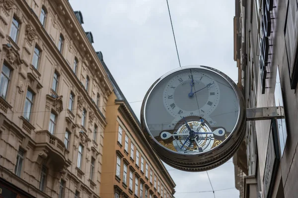 Viena Áustria Janeiro 2020 Relógios Breguet Rua Viena Áustria — Fotografia de Stock