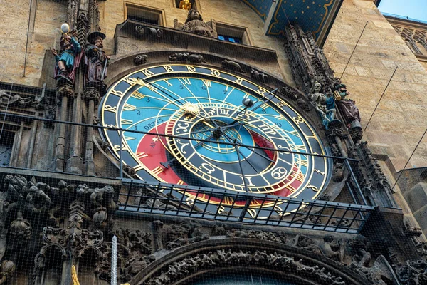 Praha Ledna 2020 Pohled Orloj Starém Městě Praze — Stock fotografie