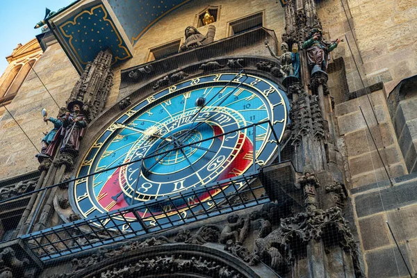 Pohled Orloj Starém Městě Praze — Stock fotografie