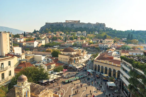 Athens Greece October 2019 Panoramic View Acropolis Athens Greece — Stock Photo, Image