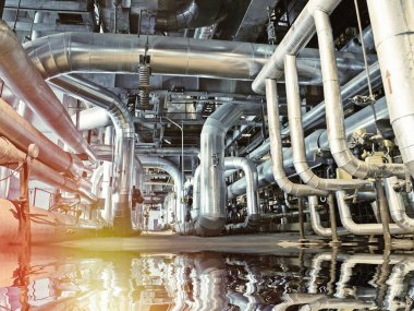 ekipman, kablolar ve borular